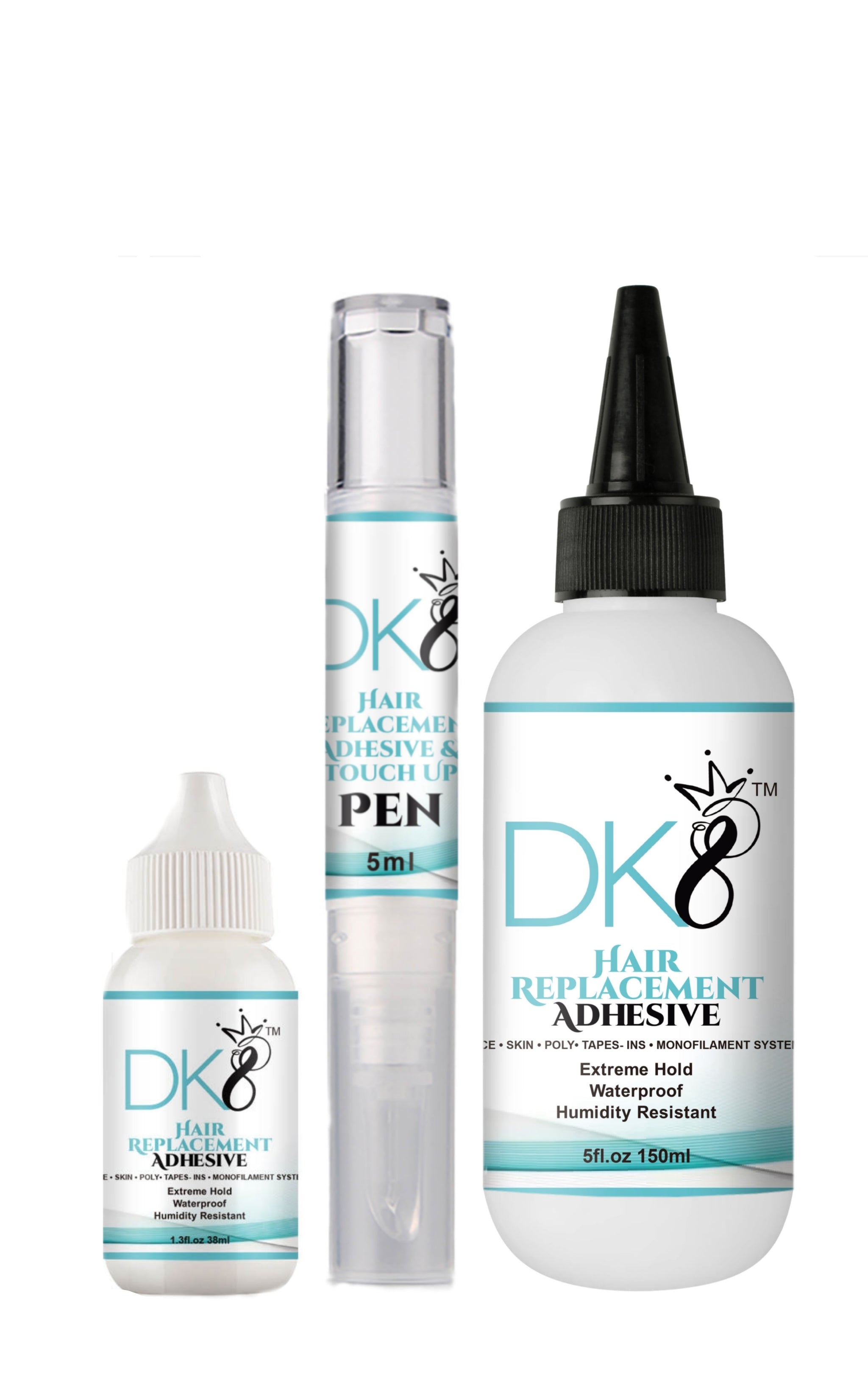 DKEIGHT™ Hair Replacement Adhesive 1.3 OZ/38ML